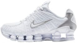 Nike Buty męskie NIKE SHOX TL (AV3595 100) 46. Buty sportowe męskie Nike, bez wzorów, bez zapięcia. Za 765.45 zł.