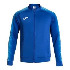 Kurtka z dresu Joma Elite XI. Niebieskie kurtki sportowe damskie Joma, l, bez wzorów, z dresówki, bez ramiączek, bez kaptura, do biegania. Za 189.99 zł.