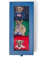 Polo Ralph Lauren Skarpety w zestawie po 3 pary Mężczyźni Bawełna czerwony|niebieski|zielony, ONE SIZE. Czerwone skarpety męskie Polo Ralph Lauren, bez wzorów, z bawełny. Za 269.95 zł.