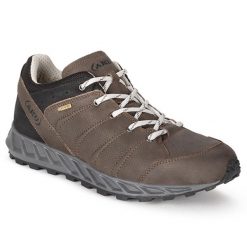 Buty trekkingowe Aku Rapida Nbk Gtx dark brown/anthracite Vibram. Brązowe trekkingi męskie Aku, bez zapięcia. W wyprzedaży za 719.00 zł.