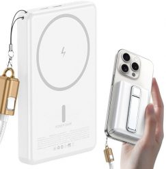 Powerbank Verk Powerbank szybkie ładowanie bezprzewodowe 10000 mah usb-c lightning 20w. Powerbanki Verk. Za 105.13 zł.