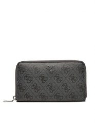 Guess Portfel SMLYLL LEA28 Czarny. Czarne portfele męskie Guess, z aplikacjami, ze skóry. Za 299.99 zł.