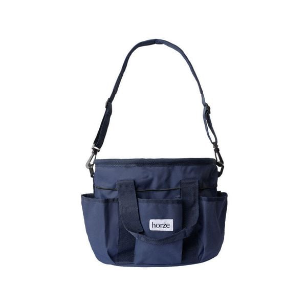 Torba do groomingu Horze. Niebieskie torby na ramię męskie HORZE, z nylonu, na ramię, duże. Za 125.00 zł.