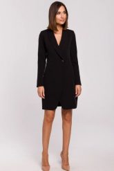 Elegancka sukienka marynarka biznesowa do pracy czarna. Czarne marynarki i żakiety damskie Stylove, do pracy, xl, bez wzorów, biznesowe, bez kołnierzyka, bez ramiączek. Za 309.00 zł.