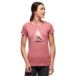 Koszulka turystyczna damska Black Diamond Mountain Transparency. Czerwone bluzki damskie Black Diamond, l, bez wzorów, sportowe, bez kołnierzyka, bez ramiączek. Za 212.00 zł.