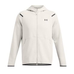 Bluza Under Armour Ua Unstoppable Flc Fz Hd Eu Dorosłych. Białe bluzy męskie Under Armour, s, bez wzorów, sportowe, bez ramiączek, bez kaptura. Za 468.10 zł.