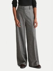 Marc O'Polo Spodnie materiałowe 509 0158 10149 Szary Wide Fit. Szare spodnie materiałowe damskie Marc O'Polo, bez wzorów, z materiału. Za 819.99 zł.