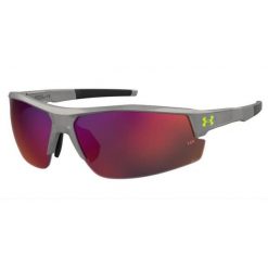 Okulary przeciwsłoneczne męskie Under Armour Skillz/G S3. Czerwone okulary przeciwsłoneczne damskie Under Armour, prostokątne. Za 439.99 zł.