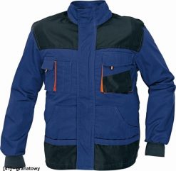 Kurtka męska CERVA EMERTON - kurtka bluza - granatowy 56. Niebieskie kurtki męskie CERVA, m, bez wzorów, bez kaptura. Za 120.29 zł.