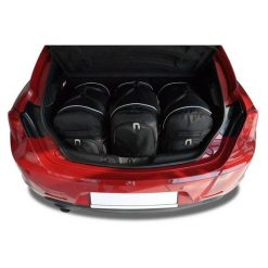 Torby Do Bagażnika Alfa Romeo Giulietta 2010-2020 3Szt Kjust. Czarne torby podróżne damskie KJUST, bez wzorów. Za 944.00 zł.