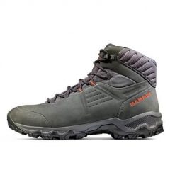 Buty trekkingowe męskie Mammut Mercury Iv Mid Gtx. Szare trekkingi męskie Mammut, z materiału, za kostkę, bez zapięcia. Za 809.99 zł.
