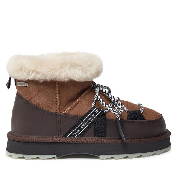 Śniegowce EMU Australia. Brązowe śniegowce damskie Emu Australia, bez zapięcia. Za 499.99 zł.