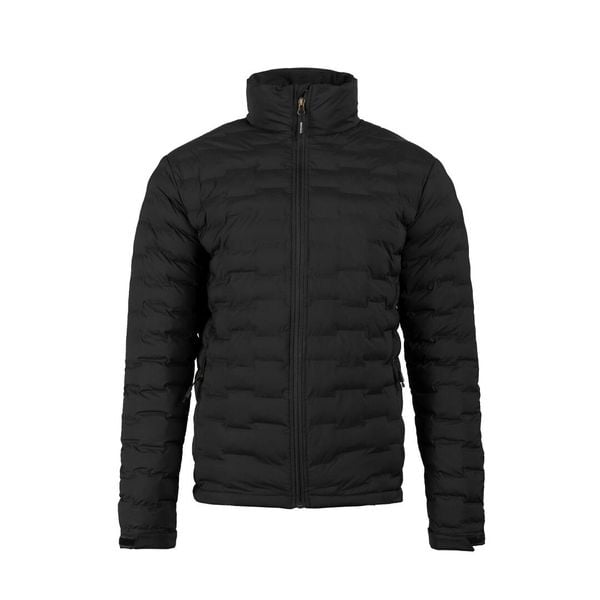 Kurtka Primaloft męskia Solace2. Czarne kurtki męskie Bergson, na jesień, m, bez wzorów, z puchu, sportowe, bez kaptura. W wyprzedaży za 479.00 zł.