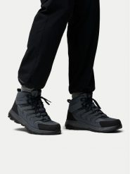 Columbia Trekkingi Strata Trail™ Mid Wp Boot 2076861 Szary. Szare botki męskie Columbia, bez wzorów, ze skóry, bez obcasa, bez zapięcia. Za 399.99 zł.