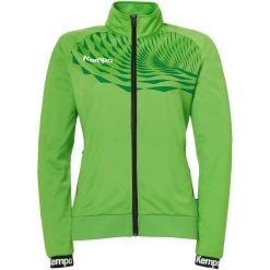 Damska bluza dresowa z poliestru Kempa Wave 26. Zielone bluzy damskie Kempa, xs, bez wzorów, z dresówki, eleganckie, bez ramiączek, z kapturem. Za 198.85 zł.