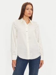 Marciano Guess Koszula Melissa 4BGH32 9444Z Biały Regular Fit. Białe koszule damskie Marciano Guess, z aplikacjami, z syntetyku, bez kołnierzyka, bez ramiączek. Za 359.99 zł.