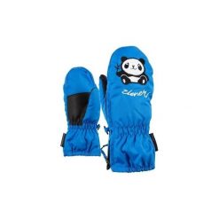 Mufki ZIENER Le ZOO JR - Niebieskie. Niebieskie rękawiczki damskie Ziener, bez wzorów. Za 110.60 zł.