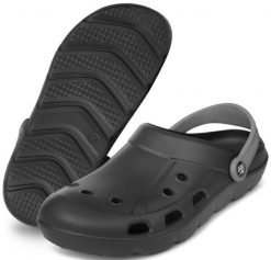 Klapki basenowe Aqua Speed Lora. Czarne klapki damskie Aqua-Speed, bez wzorów, z materiału, bez obcasa, bez zapięcia. Za 47.99 zł.