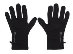 Rękawiczki Champion Gloves czarne 806056 KK001. Czarne rękawiczki męskie Champion, na zimę, bez wzorów, z elastanu. Za 55.09 zł.