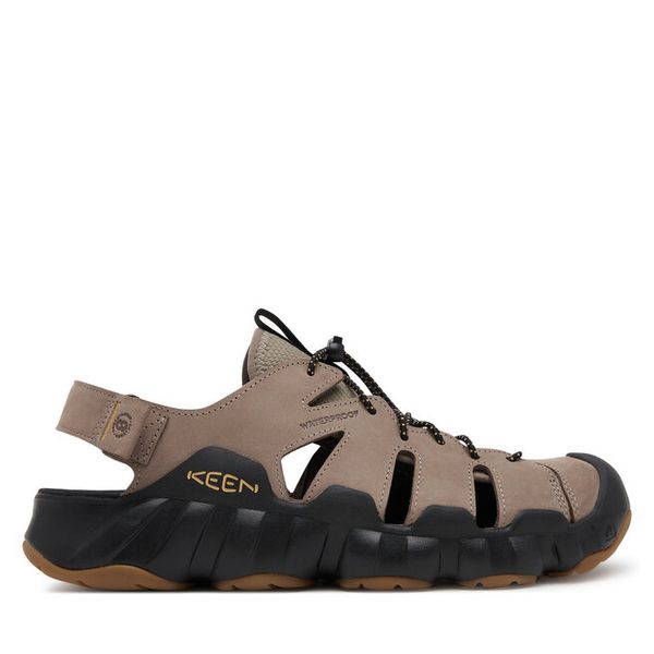 Sandały Keen. Brązowe buty sportowe męskie Keen, bez wzorów, bez zapięcia. Za 309.99 zł.