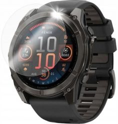 Fixed pro Ochronne szkło hartowane na smartwatch Garmin Fénix 8 (51 mm), 2 sztuki, przezroczyste. Brązowe zegarki smartwatch Fixed, bez wzorów. Za 43.06 zł.