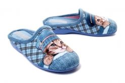 SANITAL FLEX Z25633 azulina, kapcie/klapki damskie. Klapki damskie Sanital-Flex, bez wzorów, bez obcasa, bez zapięcia. Za 129.90 zł.