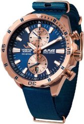 Zegarek męski Vostok Europe 6S11-320B660N niebieski. Niebieskie zegarki męskie Vostok Europe, bez wzorów. Za 3,963.80 zł.