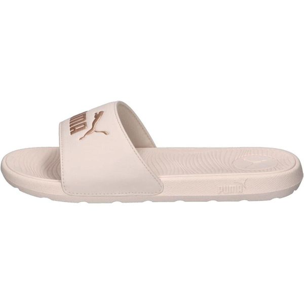 Klapki damskie Puma Cool Cat 2.0. Czerwone klapki damskie Puma, bez wzorów, z gumy, sportowe, bez obcasa, bez zapięcia. Za 213.00 zł.