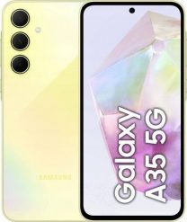 Smartfon Samsung Galaxy A35 5G 6/128GB Żółty (SM-A356BZYBEUE). Żółte smartfony SAMSUNG. Za 1,254.51 zł.