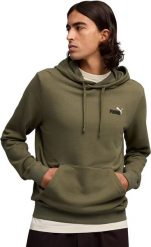 Puma Bluza męska Puma ESS 2 Color Small No.1 Logo Hoodie oliwkowa 684719 81 XL. Zielone bluzy męskie Puma, m, bez wzorów, bez ramiączek, bez kaptura. Za 247.31 zł.