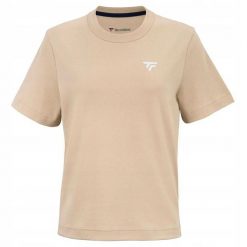 T-shirt damski Tecnifibre Graphic. Brązowe t-shirty damskie TECNIFIBRE, bez wzorów, sportowe, bez kołnierzyka, bez ramiączek. Za 149.99 zł.