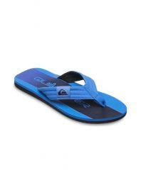 Sandały dla Mężczyzn MOLOKAI LAYBACK Niebieski. Niebieskie sandały męskie Quiksilver, bez wzorów, z bawełny, bez zapięcia. Za 119.99 zł.