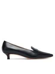 LAUREN RALPH LAUREN Czółenka Frncsa Lf Pp Pm Cto 802P16894002 Czarny. Czarne czółenka damskie Lauren Ralph Lauren, bez wzorów, ze skóry, bez obcasa, bez zapięcia. Za 859.99 zł.
