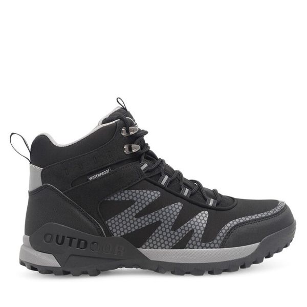 Trapery Sprandi. Czarne buty sportowe męskie Sprandi, bez wzorów, bez obcasa, bez zapięcia. Za 229.99 zł.