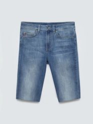 Szorty damskie jeansowe niebieskie clarissa 550. Niebieskie szorty damskie BIG STAR, bez wzorów, z jeansu. W wyprzedaży za 29.99 zł.