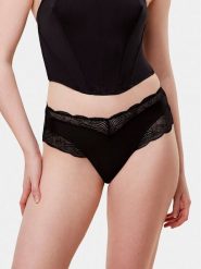 Triumph Figi klasyczne Lift Smart Bandeau Maxi EX 10215945 Czarny. Czarne majtki damskie Triumph, z syntetyku. Za 79.99 zł.