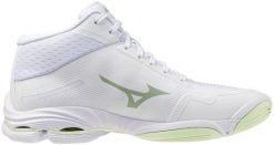 Mizuno Buty WAVE LIGHTNING PRO MID W (V1GC266585). Obuwie sportowe damskie Mizuno, bez wzorów, bez zapięcia. Za 368.95 zł.
