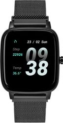 Smartwatch Strand S716USBBMB Czarny. Czarne zegarki smartwatch Strand, bez wzorów. Za 390.00 zł.