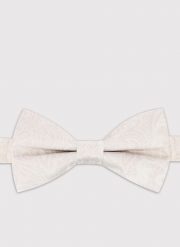 PAKO LORENTE – Jedwabna beżowa mucha męska. Brązowe krawaty i muchy Pako Lorente, bez wzorów, z jedwabiu, eleganckie. Za 149.99 zł.