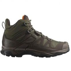Buty trekkingowe męskie Salomon X Ultra Tracker Gtx Gore-tex. Zielone buty zimowe męskie Salomon, bez wzorów, z gore-texu, za kostkę, bez obcasa, bez zapięcia. Za 803.00 zł.