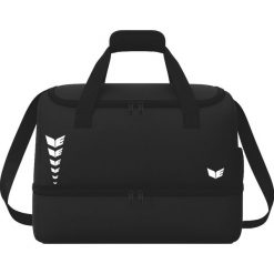 Torba sportowa z dnem do transportu Erima Intro Line. Niebieskie torby sportowe męskie Erima, bez wzorów, z materiału, małe. Za 184.00 zł.
