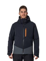 Kurtka Narciarska Rossignol męska Blackside JKT czarna. Czarne kurtki sportowe męskie Rossignol, na zimę, l, bez wzorów, z materiału, z kapturem, narciarskie, primaloft. Za 1,699.00 zł.