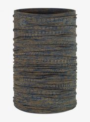 Chusta wielofunkcyjna Buff Dryflx - brindle brown. Brązowe szaliki męskie Buff, bez wzorów, z elastanu. Za 106.35 zł.