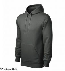 MALFINI - ADLER - - Bluza męska, g/m, % bawełna, % poliester ciemny khaki 2XL. Brązowe bluzy męskie MALFINI, m, bez wzorów, z bawełny, bez ramiączek, bez kaptura. Za 114.59 zł.