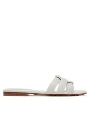 Aldo Klapki Gotosandal 13966710 Biały. Białe klapki damskie Aldo, bez wzorów, ze skóry, bez obcasa, bez zapięcia. Za 179.99 zł.