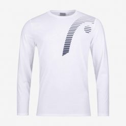 Koszulka z długim rękawem męska Club 21 Cliff. Białe bluzy męskie Head, m, bez wzorów, casualowe, bez ramiączek, bez kaptura. W wyprzedaży za 129.50 zł.