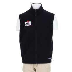 Second life - Patagonia kurtka polarowa męska Synchilla Retro - Jak nowy. Czarne kurtki sportowe męskie Patagonia, l, bez wzorów, z materiału, bez kaptura, trekkingowe. Za 255.56 zł.