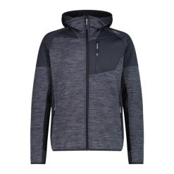 Kurtka CMP Męska Man Jacket Fix Hood. Czarne kurtki sportowe męskie CMP, m, bez wzorów, z elastanu, z kapturem, narciarskie. Za 314.00 zł.
