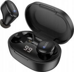 Słuchawki Hoco HOCO słuchawki bezprzewodowe bluetooth TWS EW11 czarne. Czarne słuchawki bezprzewodowe Hoco. Za 50.32 zł.