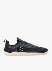 Buty lifestyle damskie Vivobarefoot Primus Lite Knit. Niebieskie obuwie trekkingowe damskie Vivobarefoot, z włókna, bez zapięcia. Za 565.39 zł.